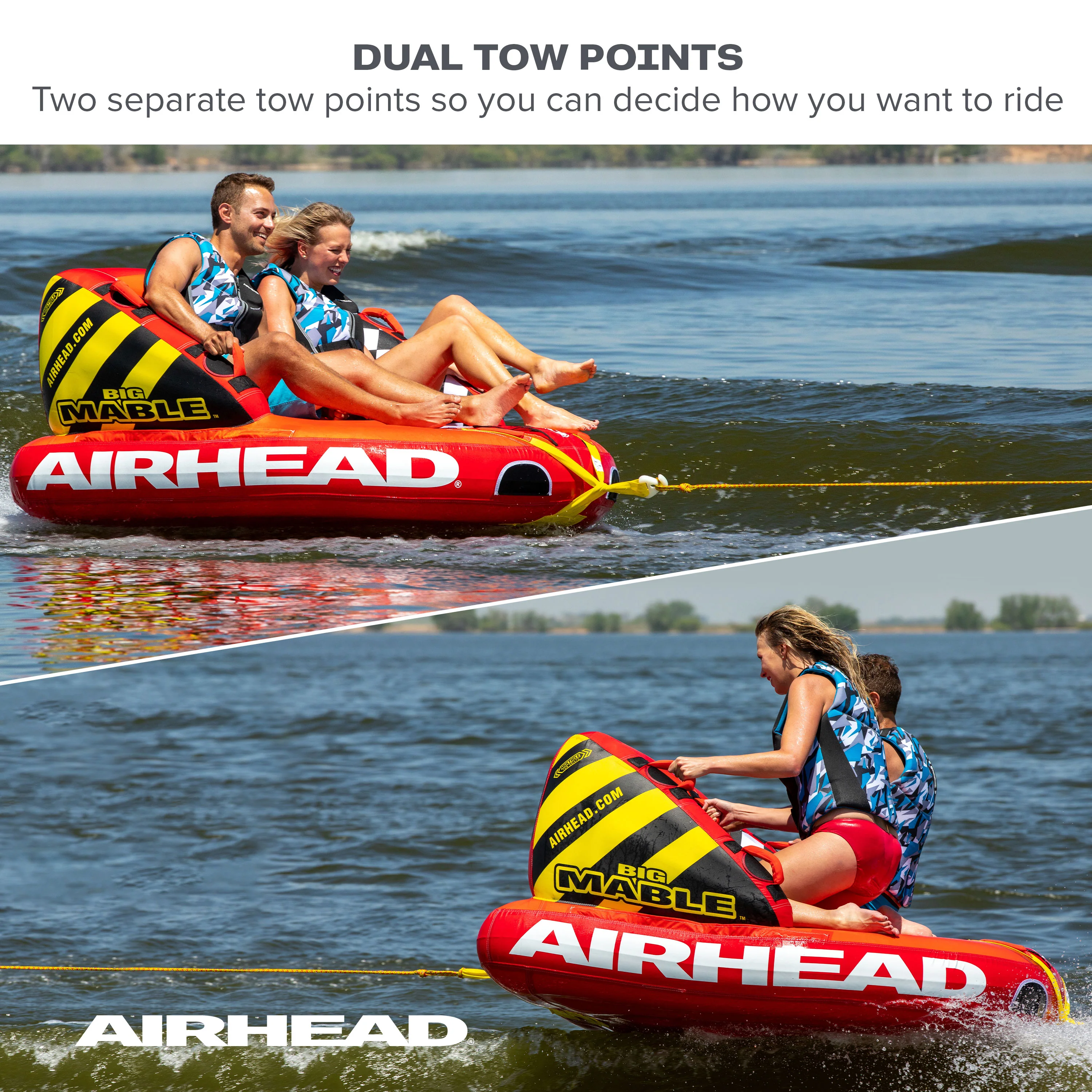 Big Mable® | 1-2 Rider Towable Tube for Boating - Image 5