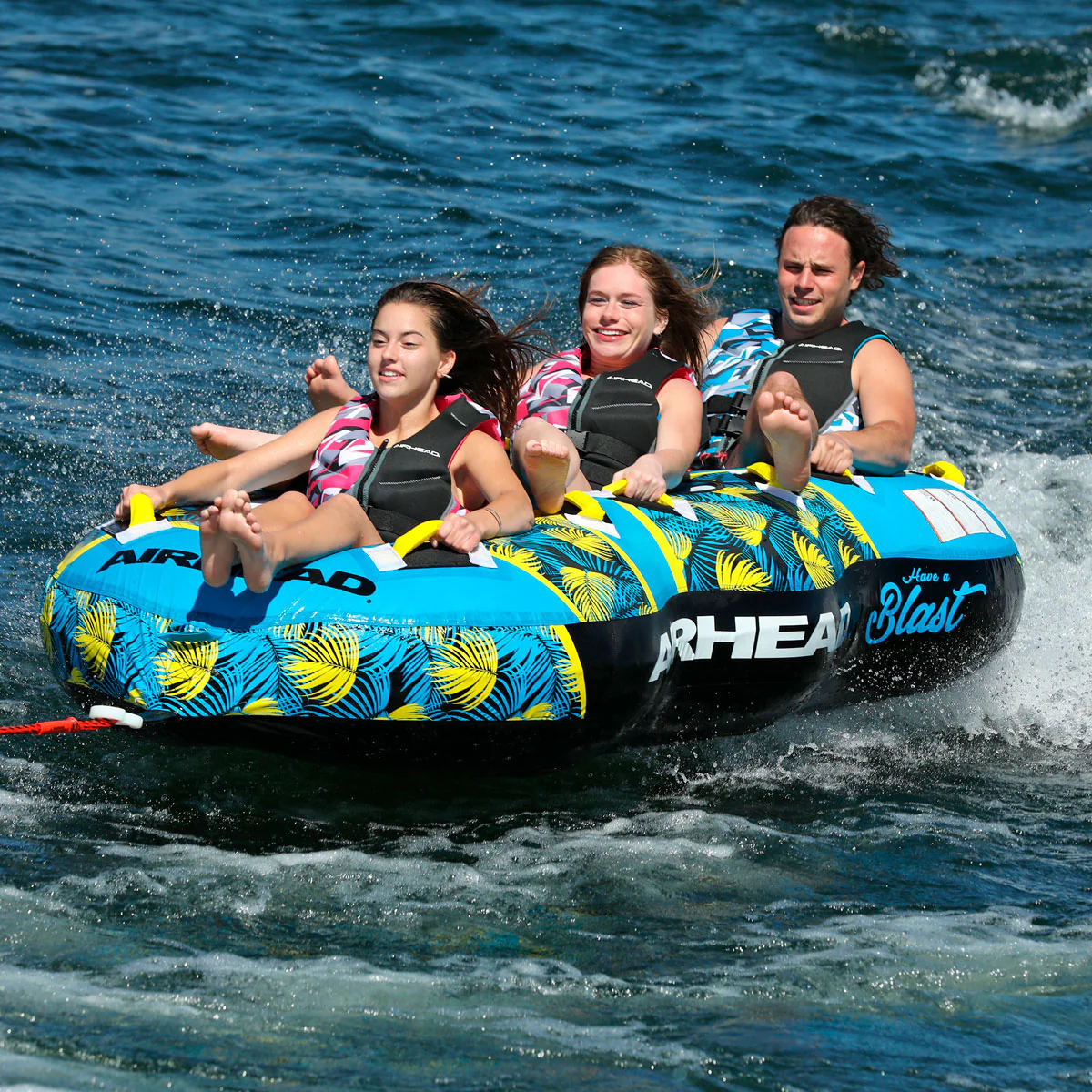 Blast 3 | 1-3 Rider Towable Tube for Boating - Image 3