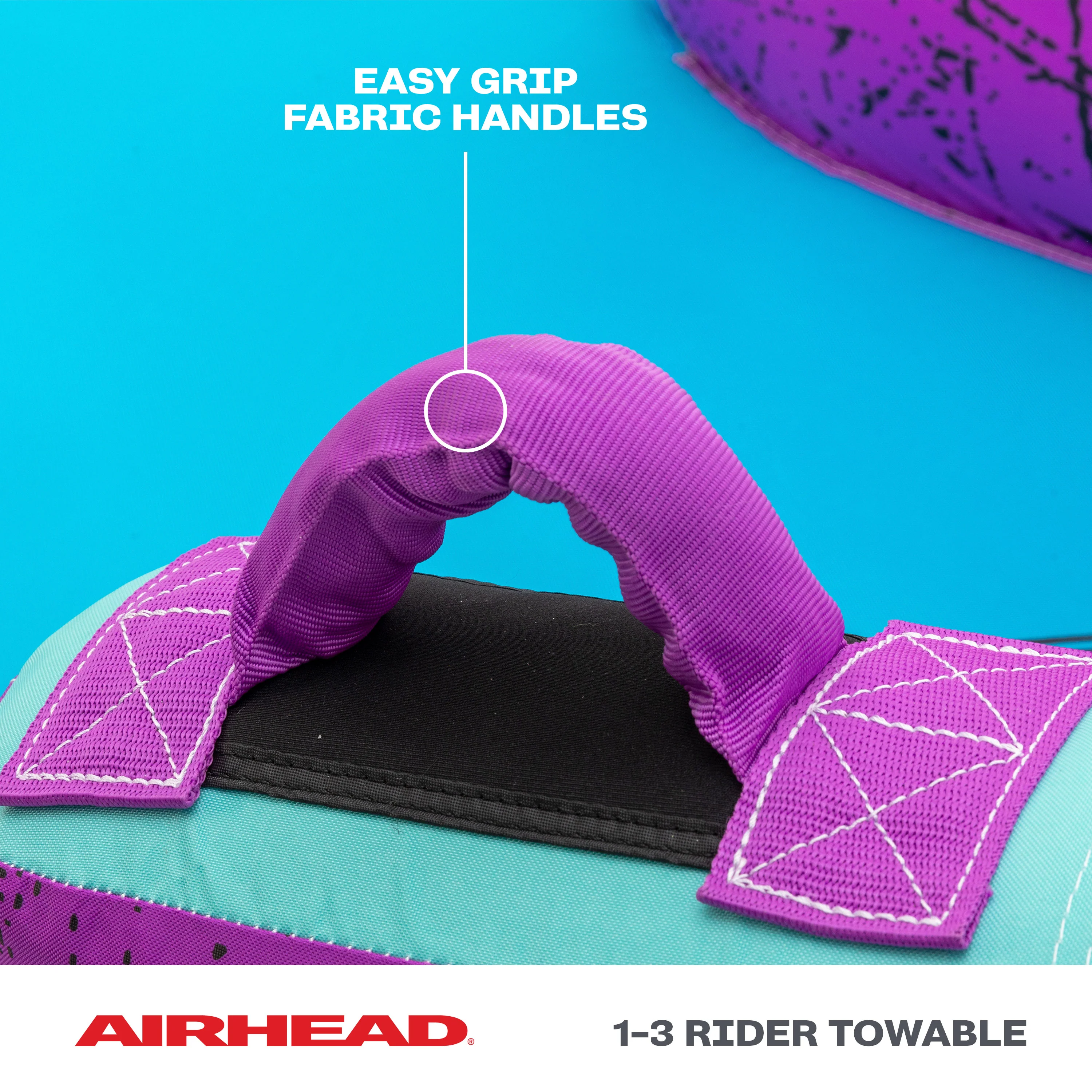 Booyah! 3 | 1-3 Rider Towable Tube for Boating - Image 3