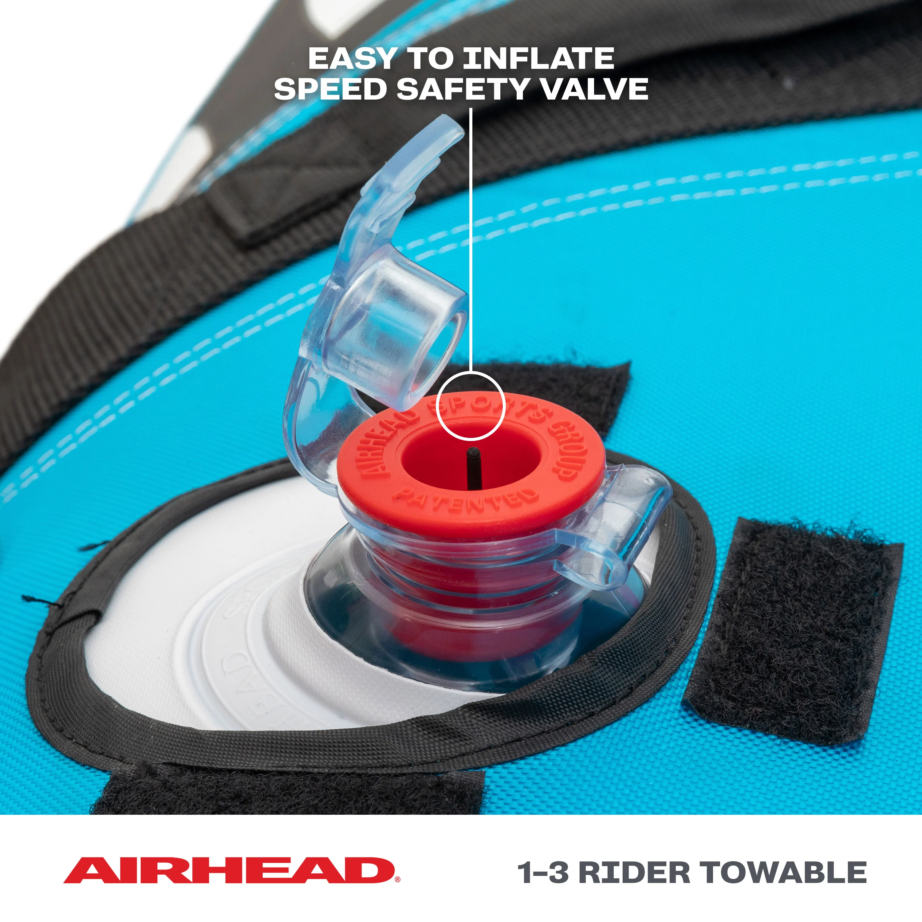 Booyah! 3 | 1-3 Rider Towable Tube for Boating - Image 5