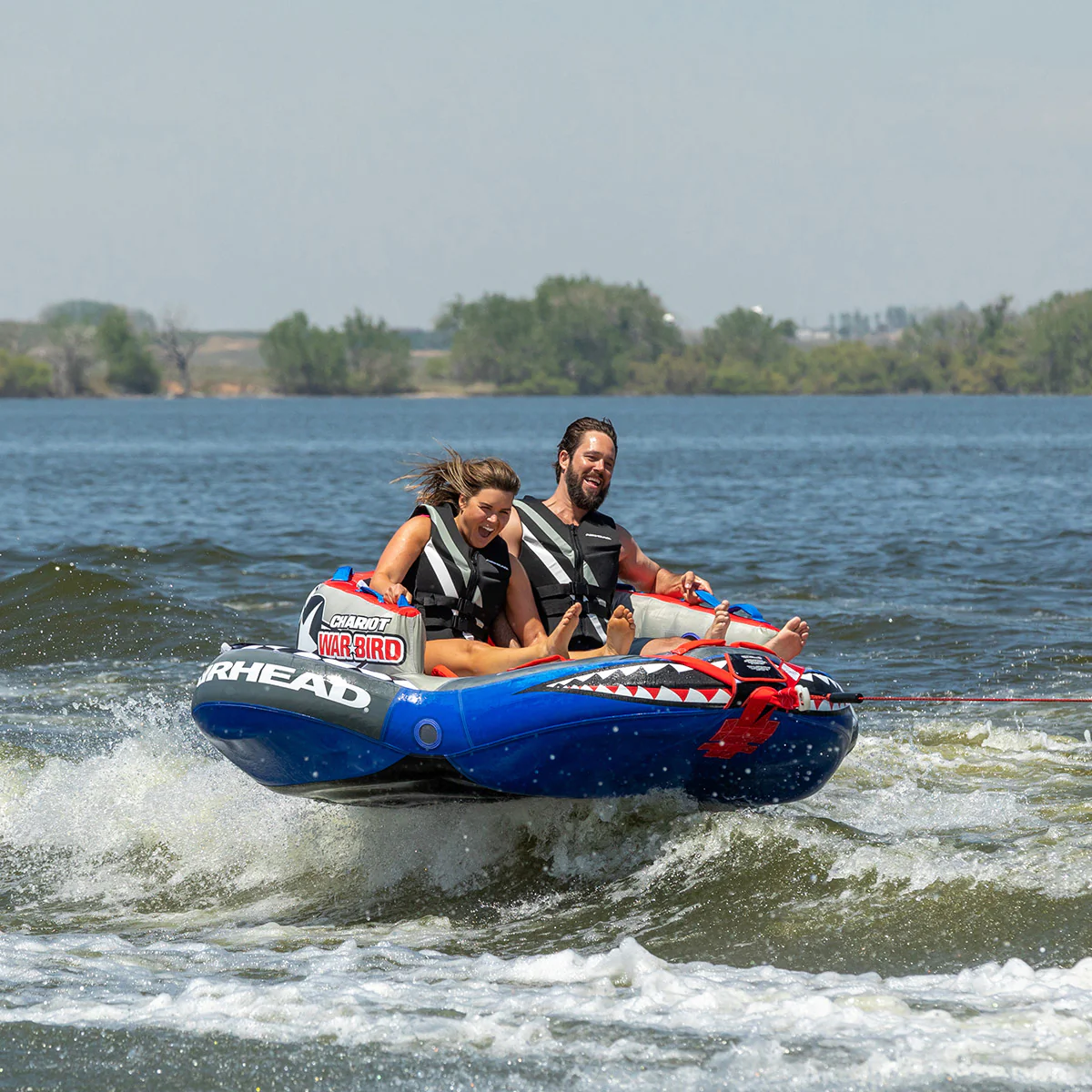 Chariot Warbird 2 | 1-2 Rider Towable Tube for Boating - Image 15