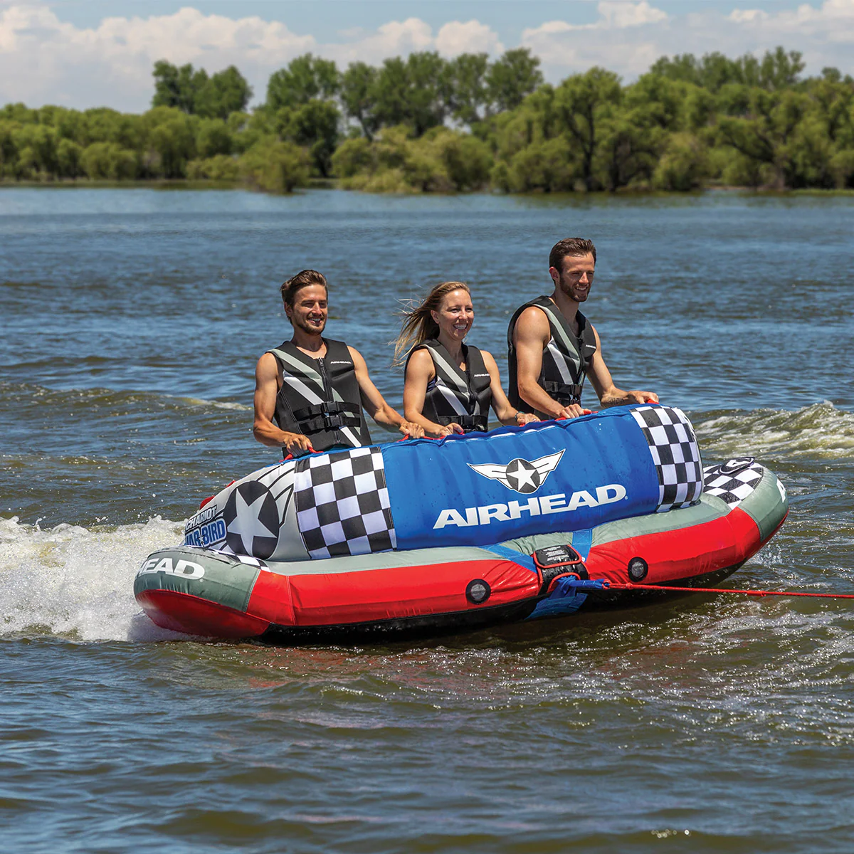 Chariot Warbird 3 | 1-3 Rider Towable Tube for Boating - Image 15