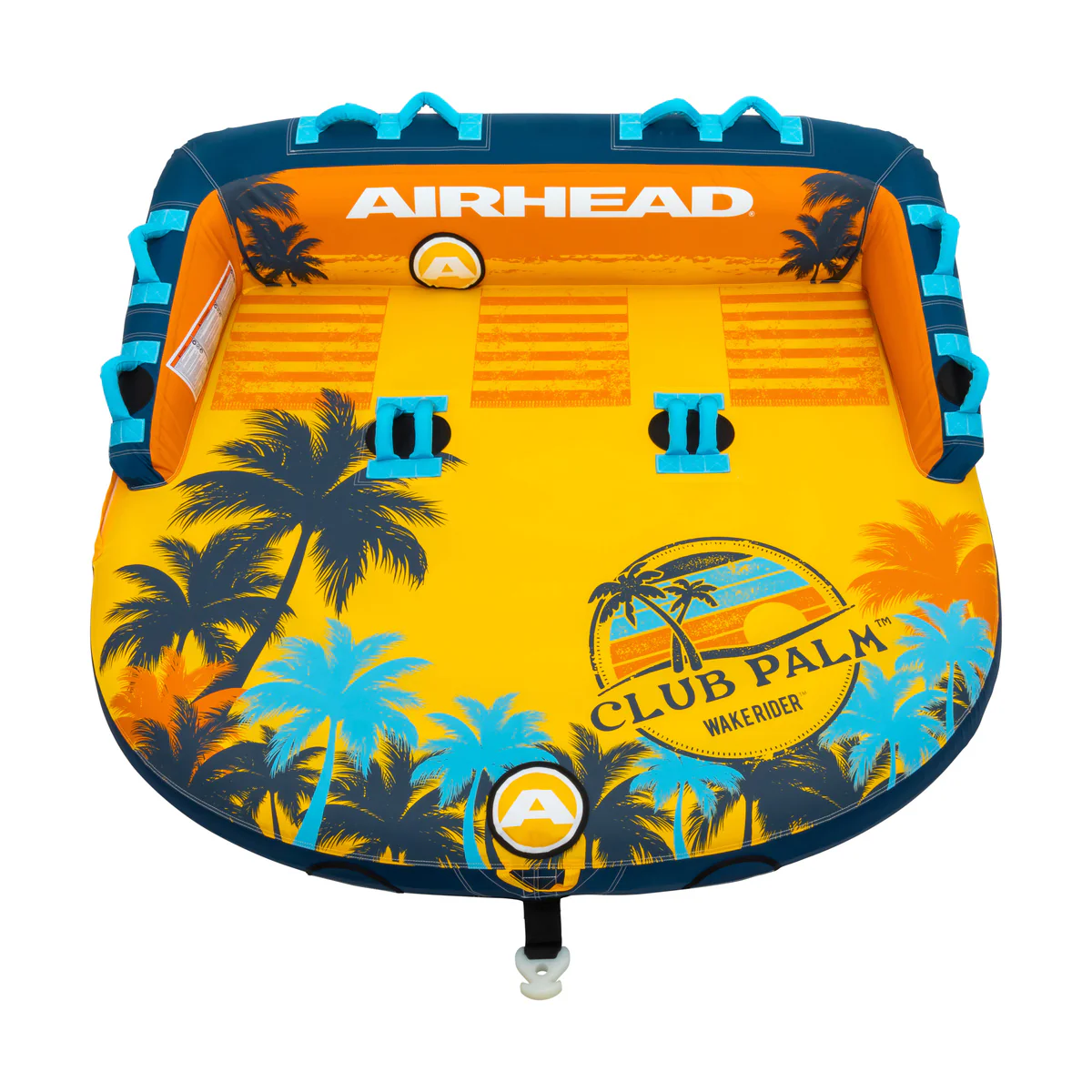 Club Palm 3 | 1-3 Rider Towable Tube for Boating - Image 6