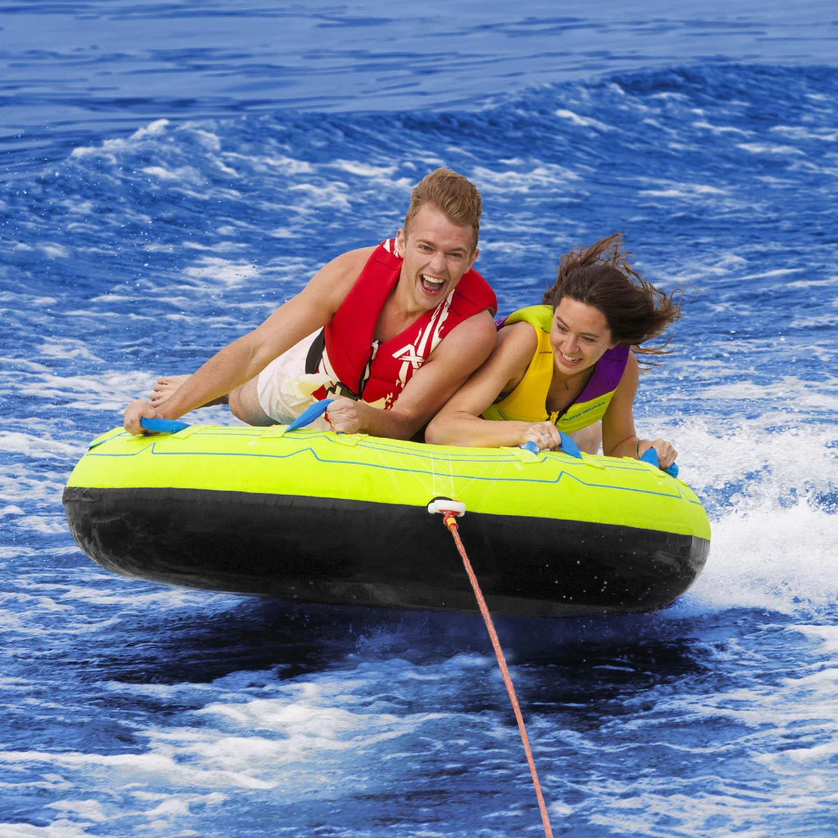 Comfort Shell 65 | 1-2 Rider Towable Tube for Boating - Image 3