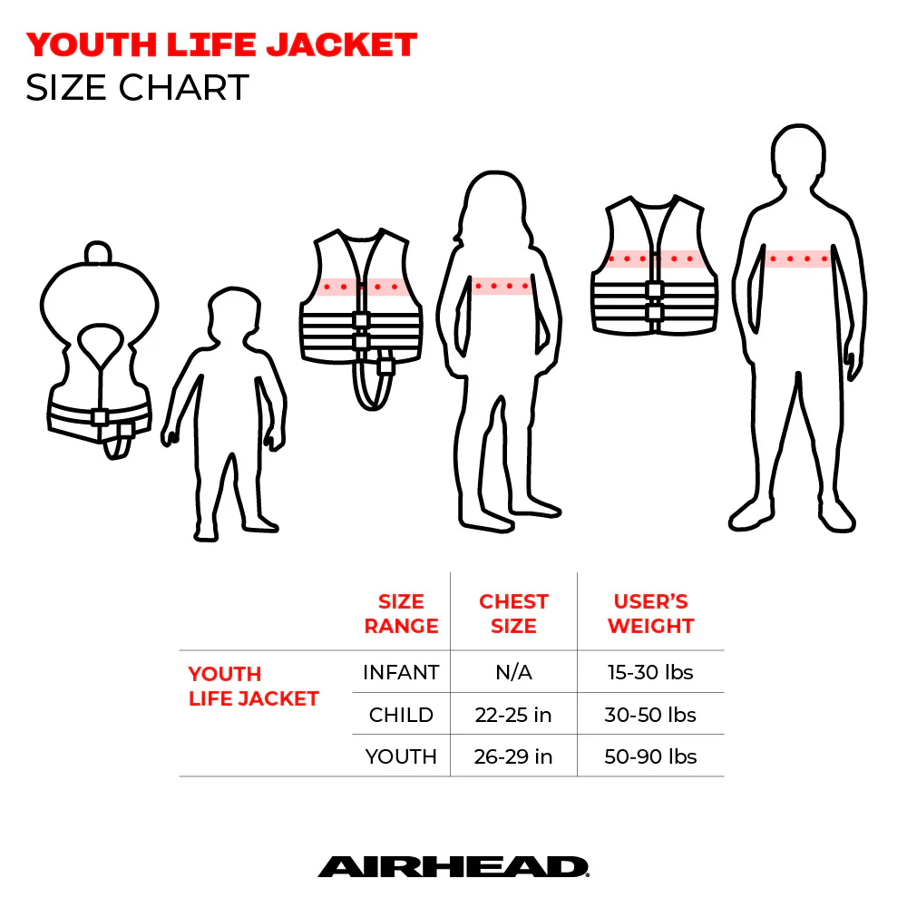 General Boating Life Jacket Vest | Child-Adult - Image 14