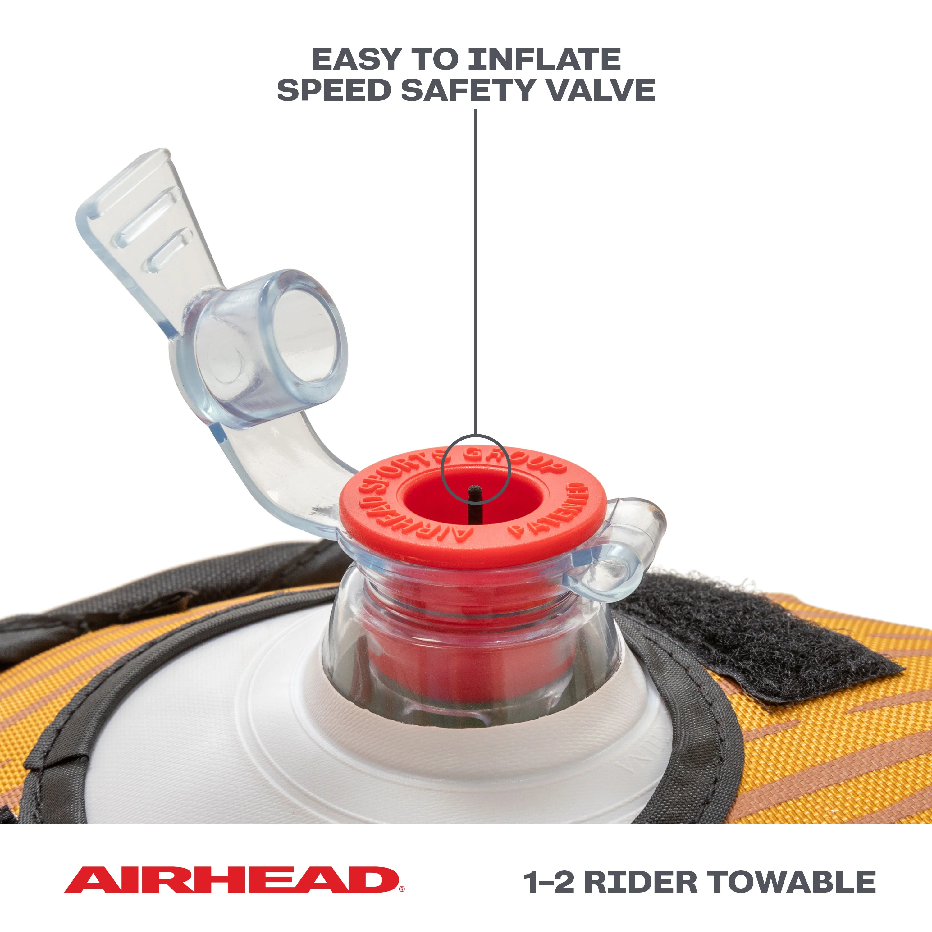 Holisleigh | 1-2 Rider Towable Tube for Boating - Image 6