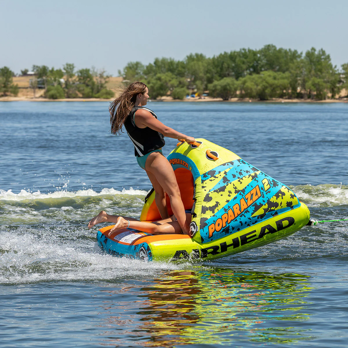 Poparazzi 2 | 1-2 Rider Towable Tube for Boating - Image 13