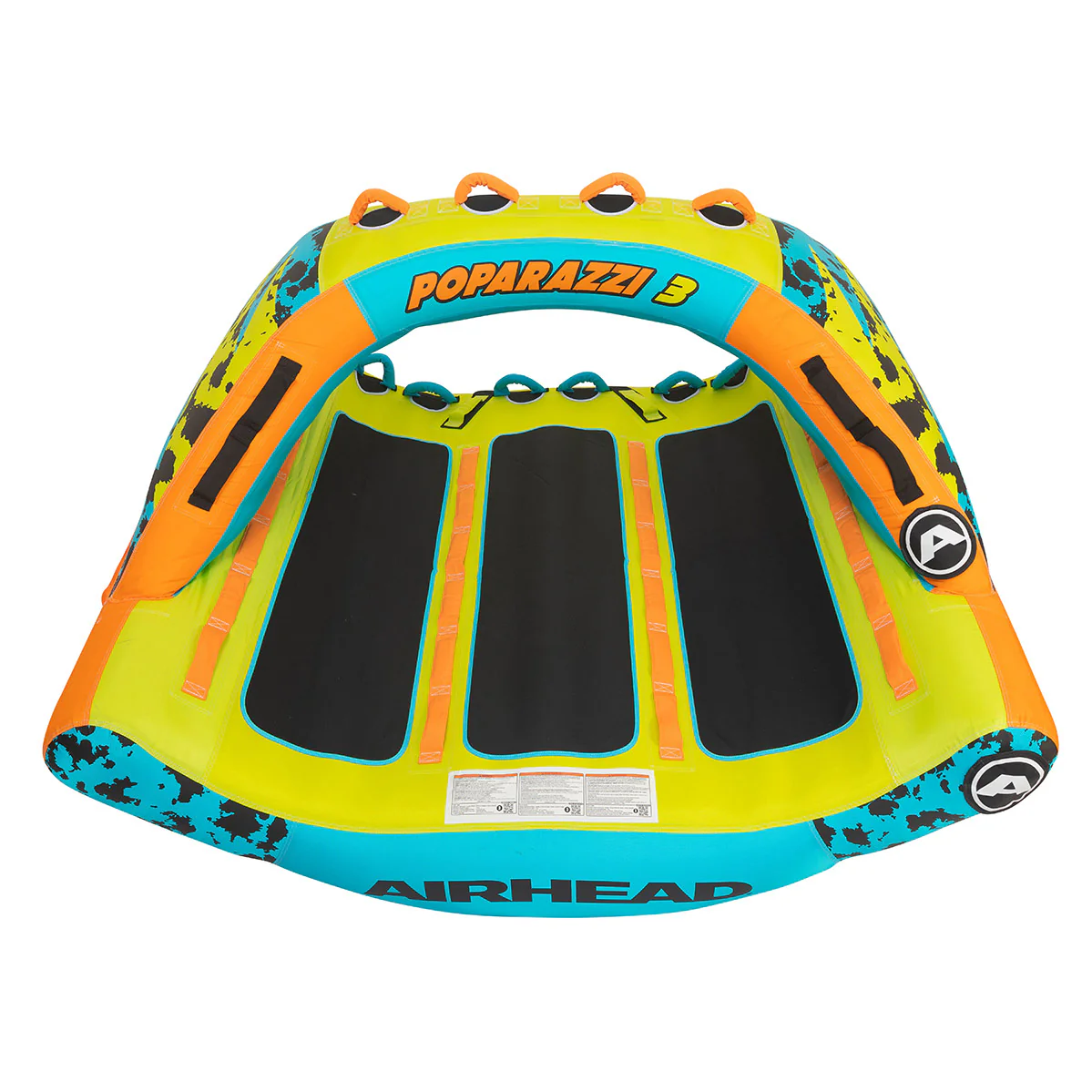 Poparazzi 3 | 1-3 Rider Towable Tube for Boating - Image 10