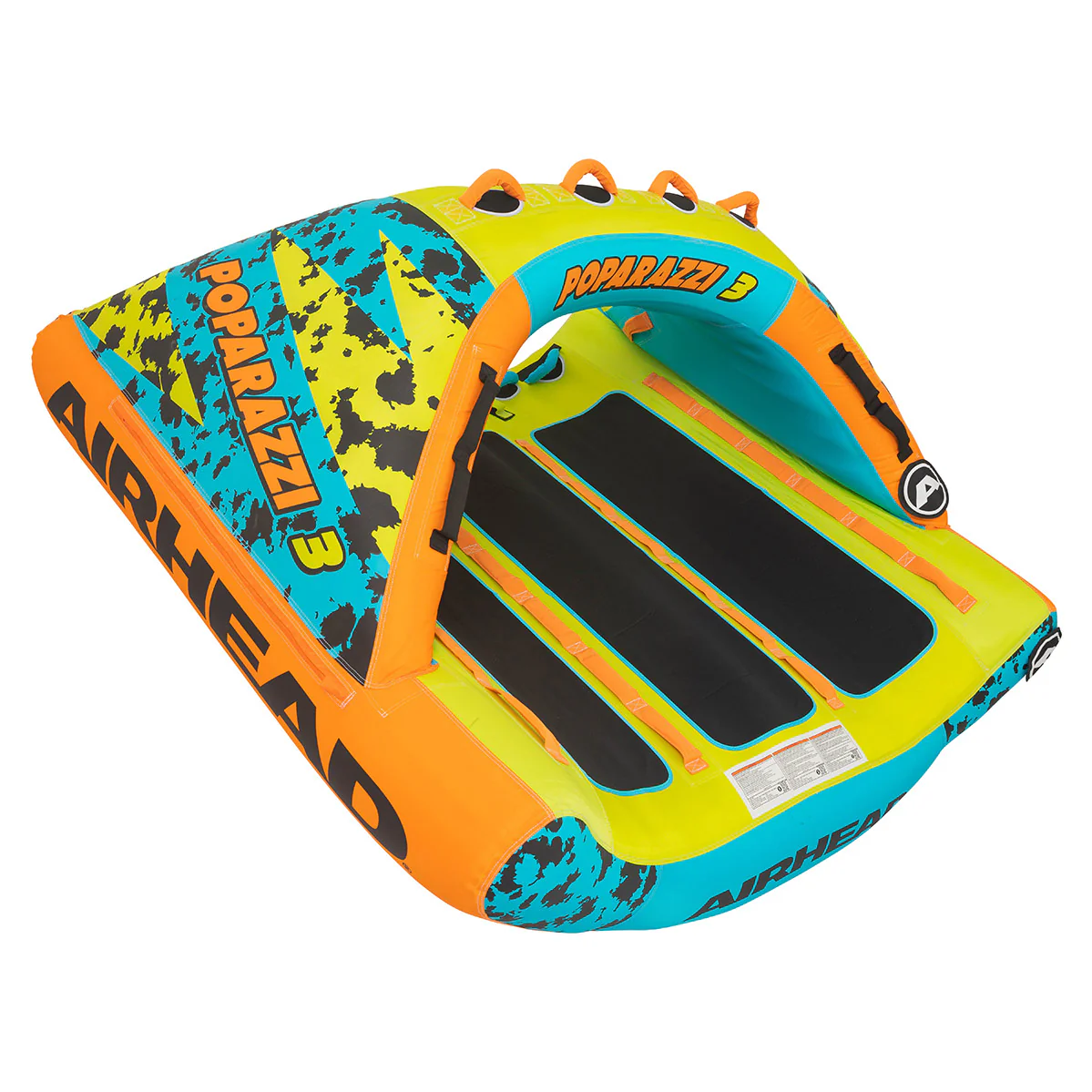 Poparazzi 3 | 1-3 Rider Towable Tube for Boating - Image 11