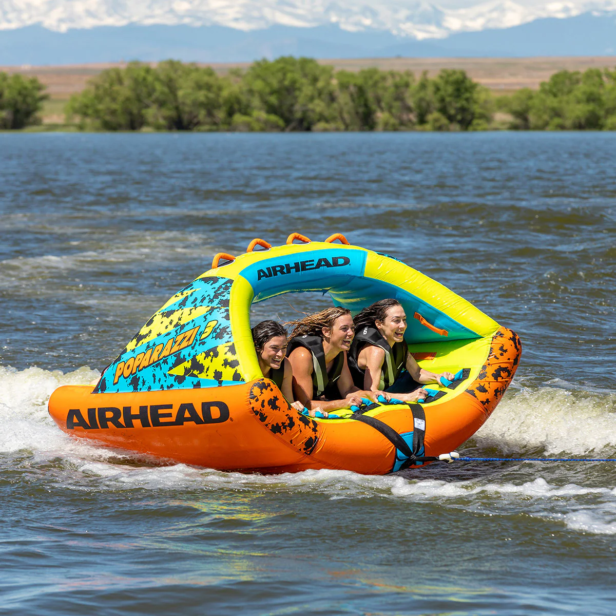 Poparazzi 3 | 1-3 Rider Towable Tube for Boating - Image 13