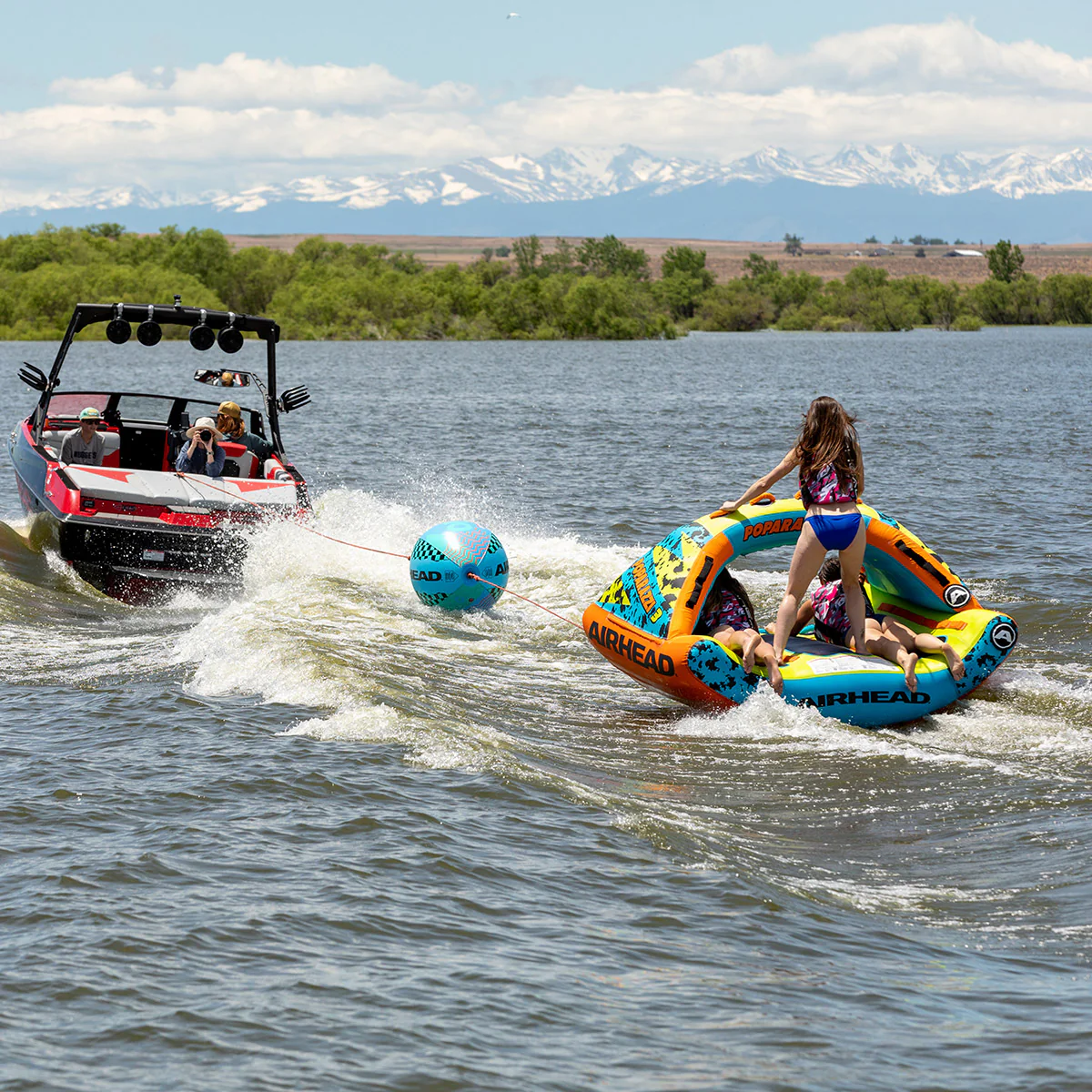 Poparazzi 3 | 1-3 Rider Towable Tube for Boating - Image 16