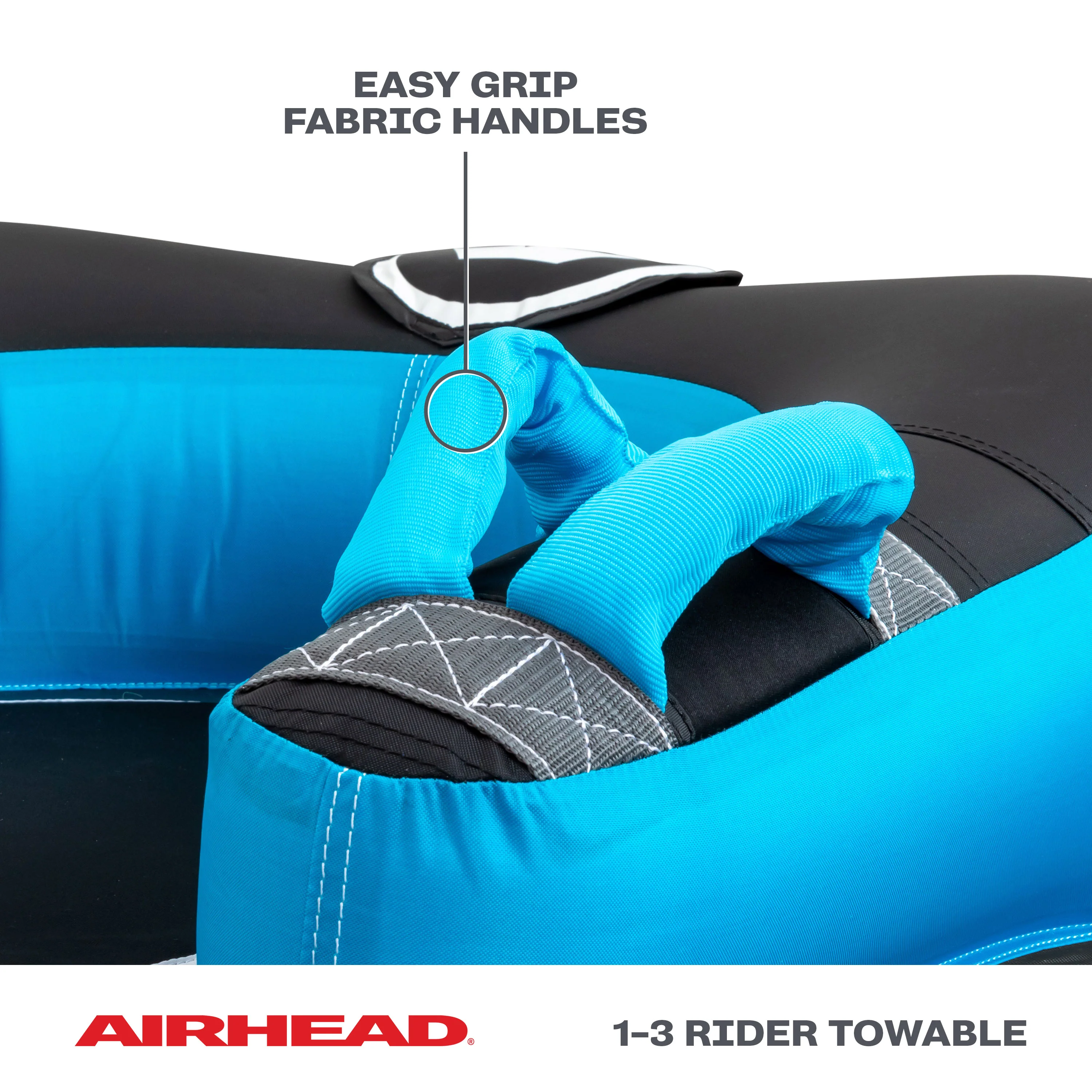 Ripple Effect 3 | 1-3 Rider Towable Tube for Boating - Image 3