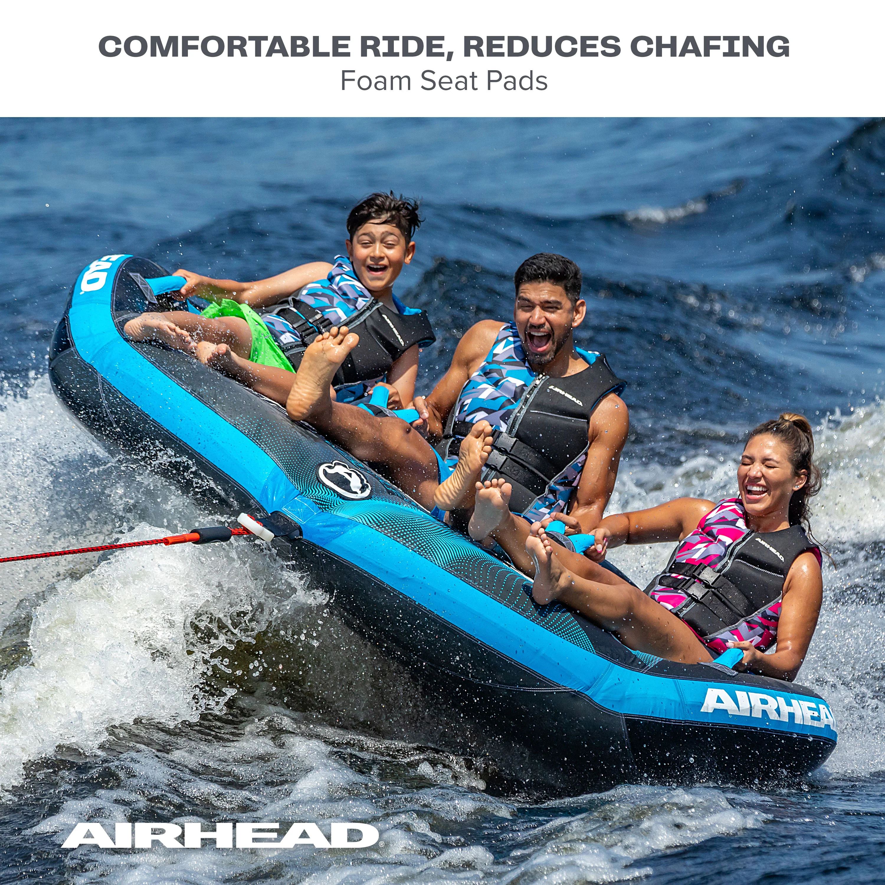 Ripple Effect 3 | 1-3 Rider Towable Tube for Boating - Image 4