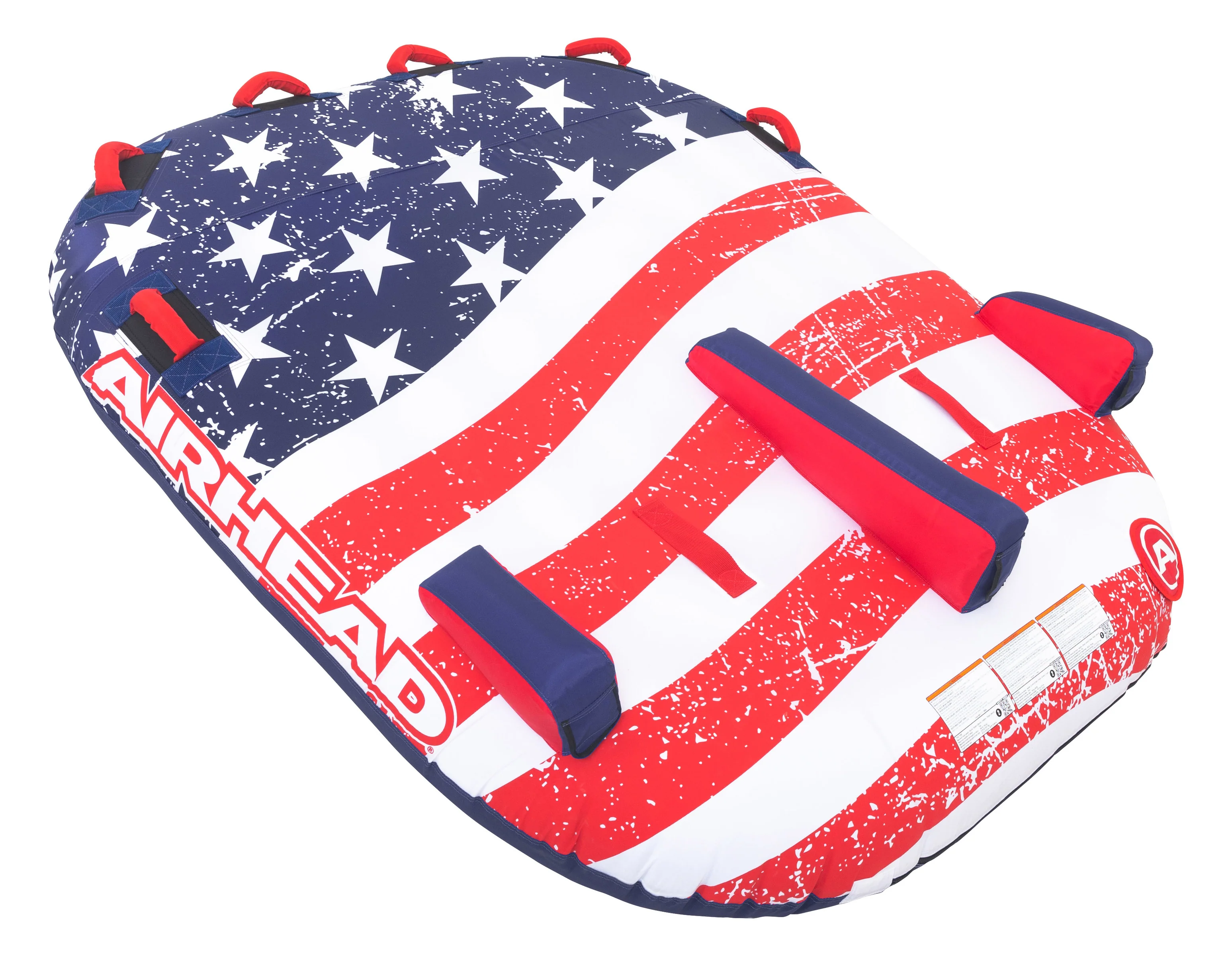 Stars & Stripes 2 | 1-2 Rider Towable Tube for Boating - Image 6