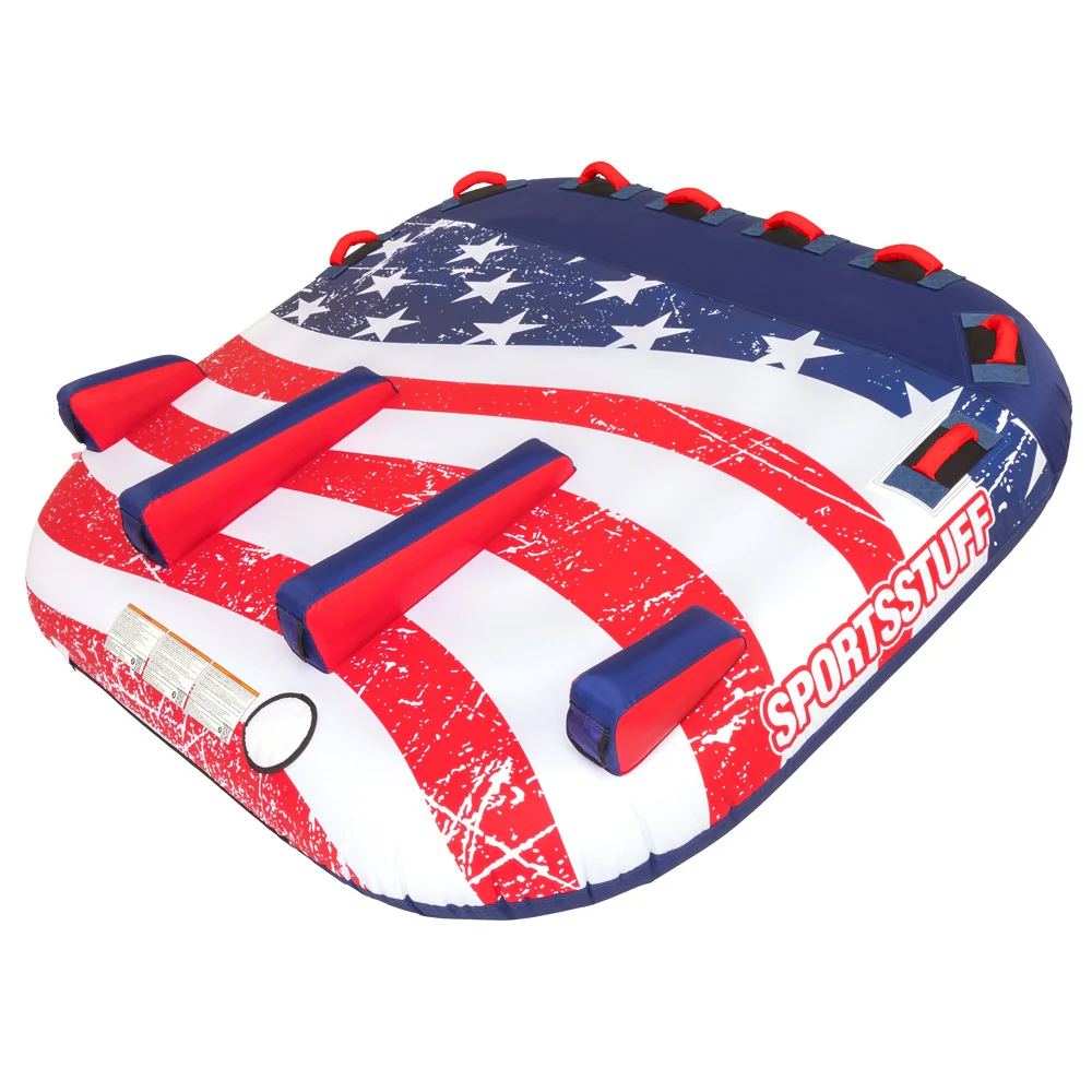 Stars & Stripes 3 | 1-3 Rider Towable Tube for Boating - Image 5