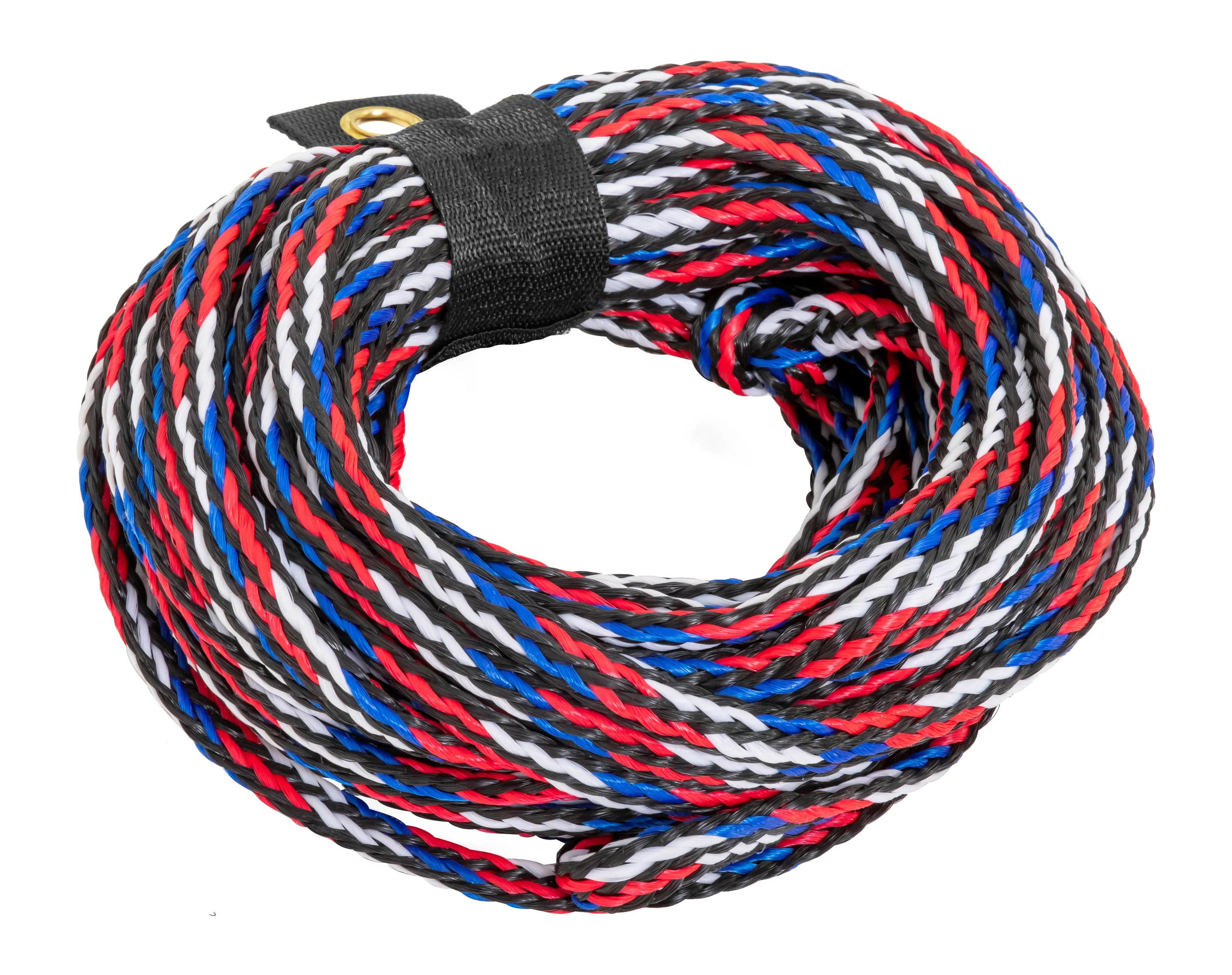 Stars & Stripes Kit | 1 Rider Towable Tube, Pump, Rope for Boating - Image 11
