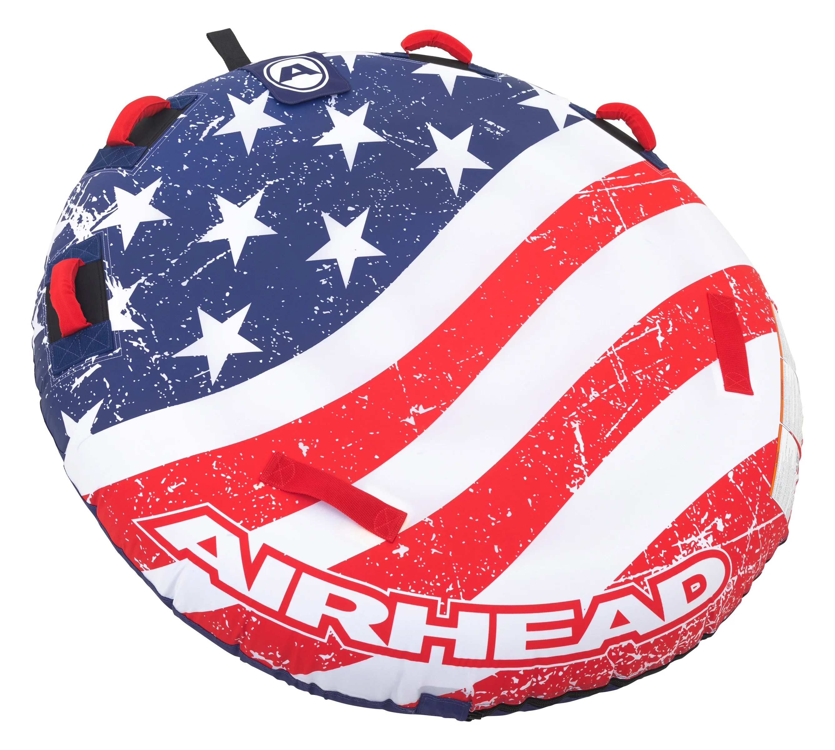 Stars & Stripes Kit | 1 Rider Towable Tube, Pump, Rope for Boating - Image 6