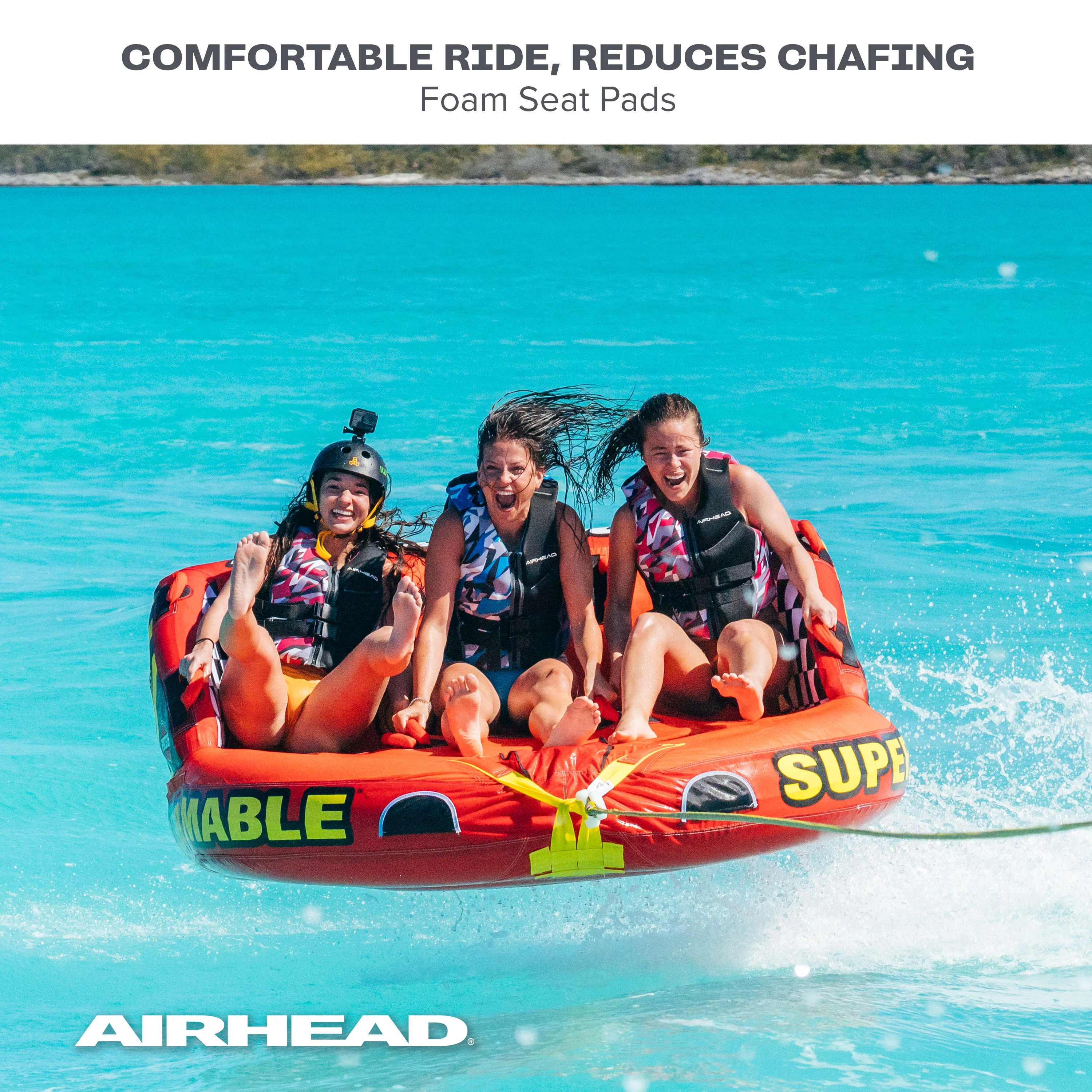 Super Mable® | 1-3 Rider Towable Tube for Boating - Image 4