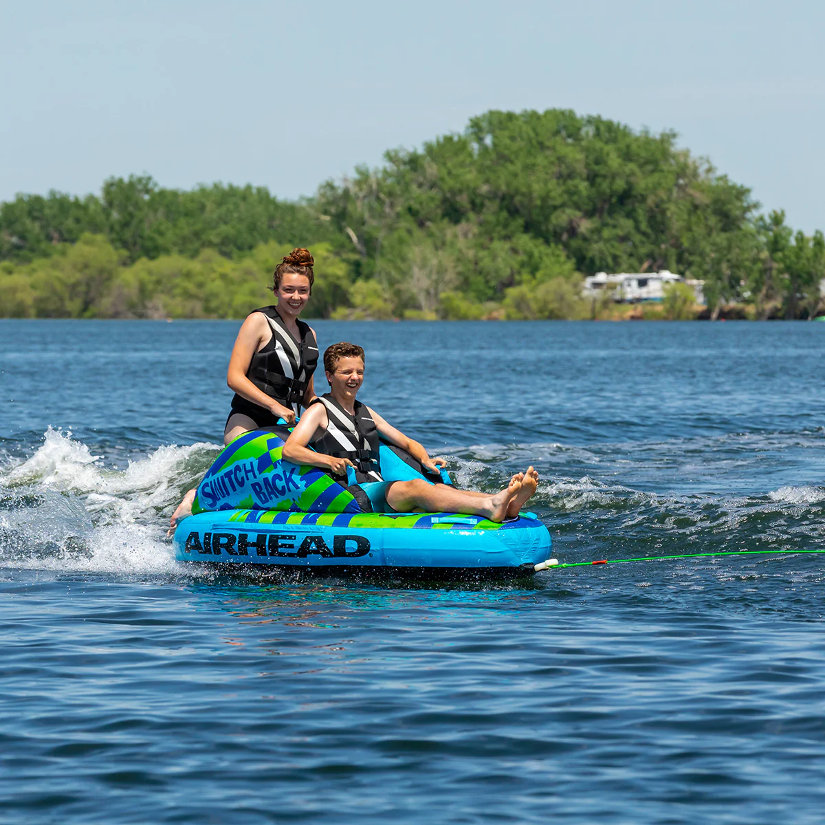 Switch Back 2 | 1-2 Rider Towable Tube for Boating - Image 13