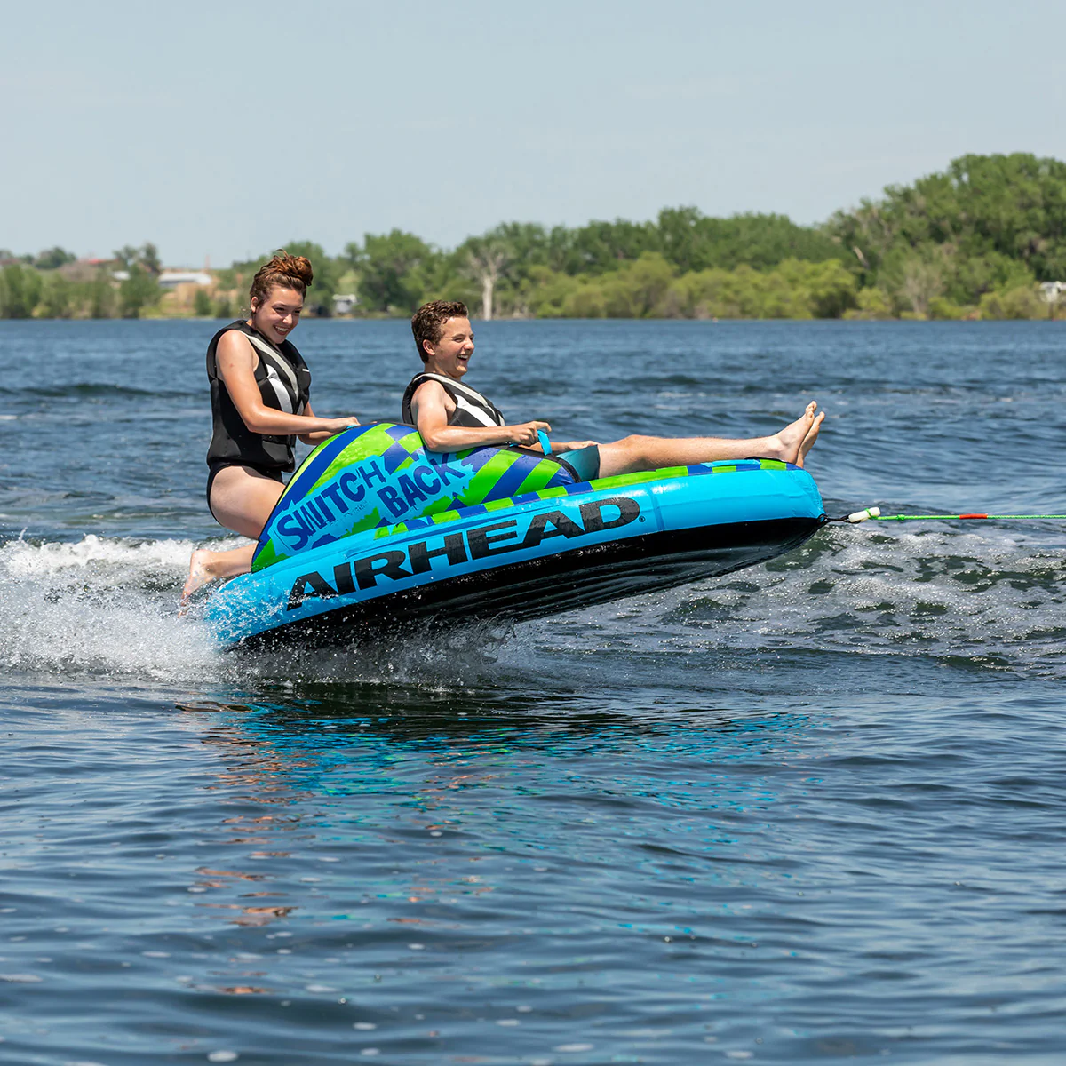 Switch Back 2 | 1-2 Rider Towable Tube for Boating - Image 3