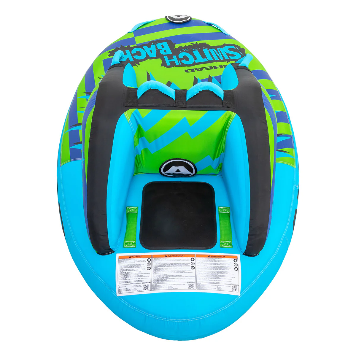 Switch Back 2 | 1-2 Rider Towable Tube for Boating - Image 8