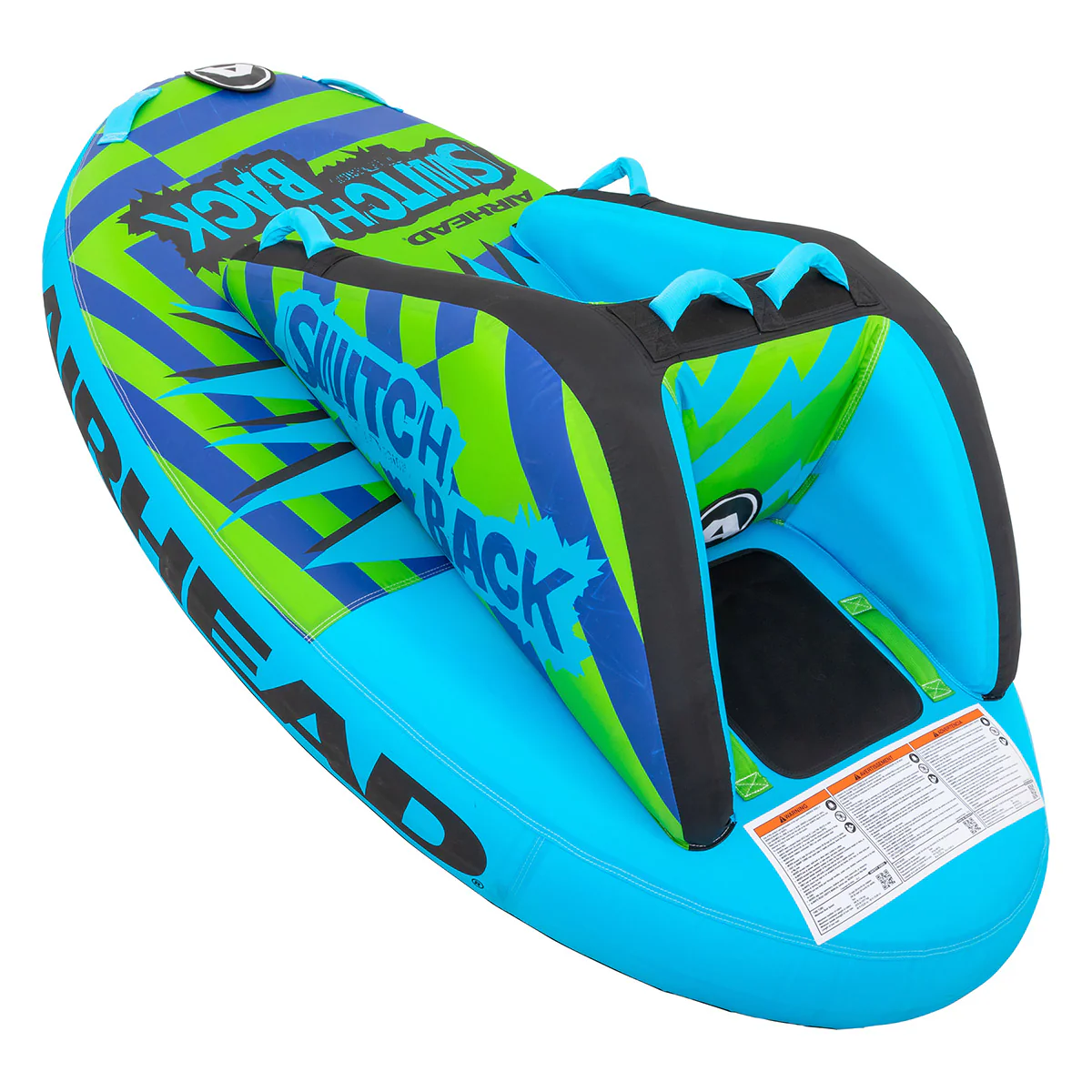 Switch Back 2 | 1-2 Rider Towable Tube for Boating - Image 9