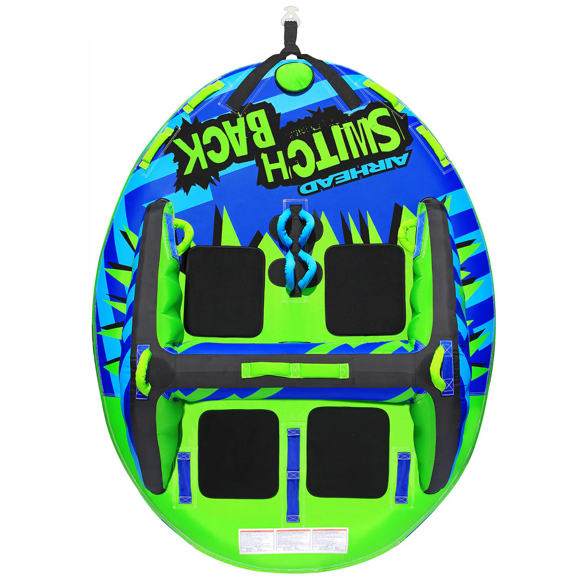 Switch Back 4 | 1-4 Rider Towable Tube for Boating - Image 4