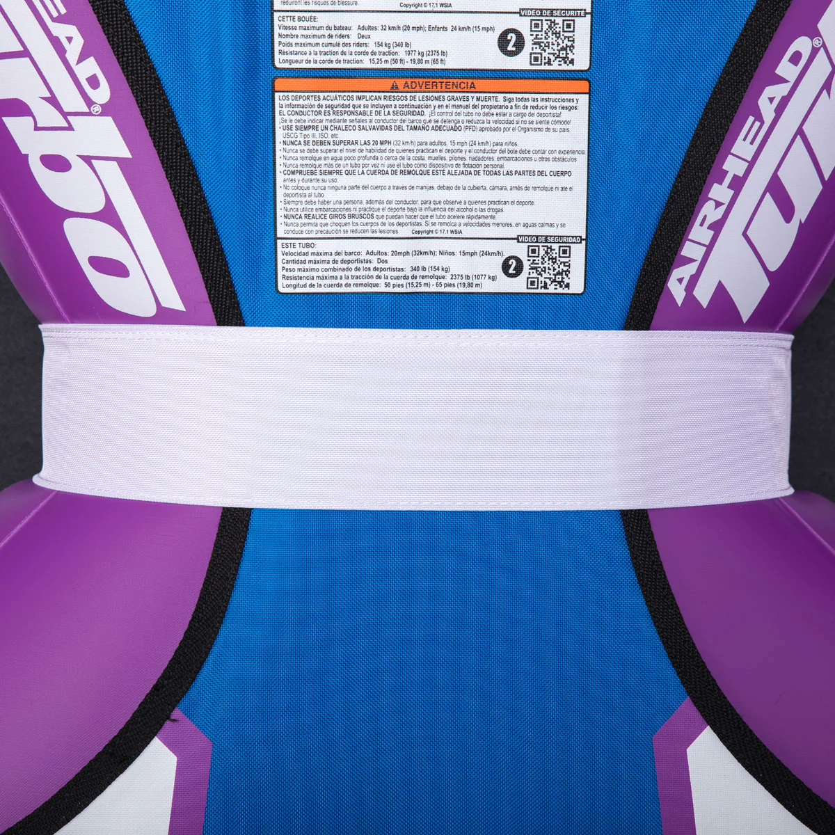 Turbo Blast 2 | 2 Rider Towable Tube for Boating - Image 13
