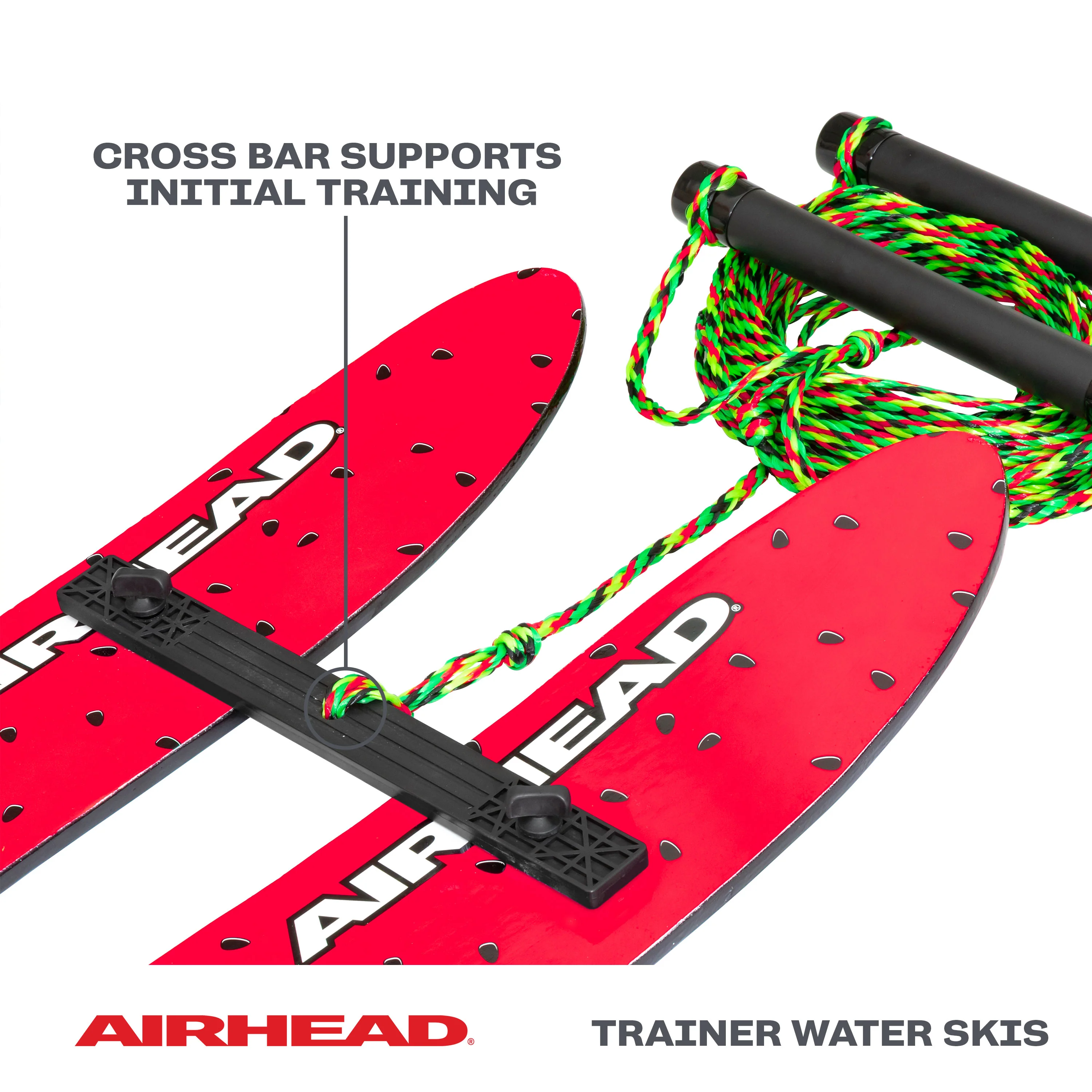 Watermelon Trainer Water Skis - 48" - Image 3